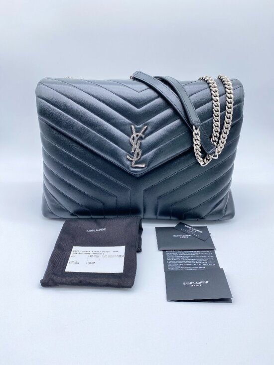 Saint Laurent Handbags - YSL Large Loulou Black | Saint Laurent Matelassé Chain Bag 🖤 Simone